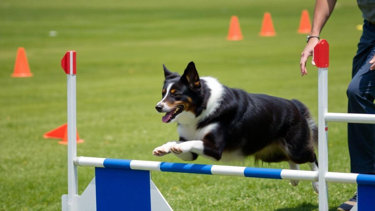 Desempenho do Border Collie em Atividades de Agilidade