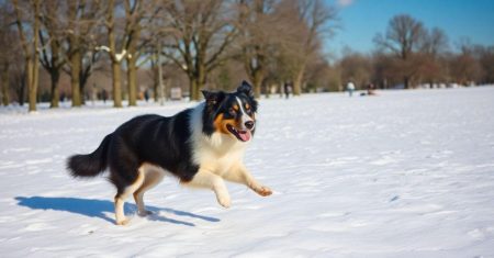 Dicas de aquecimento para Border Collie no inverno