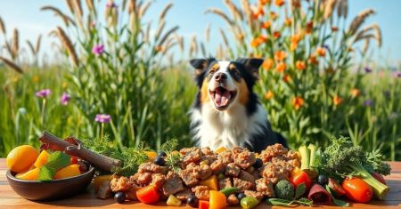 Dietas recomendadas para Border Collies saudáveis