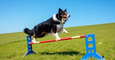Evolução da Raça Border Collie em Agilidade