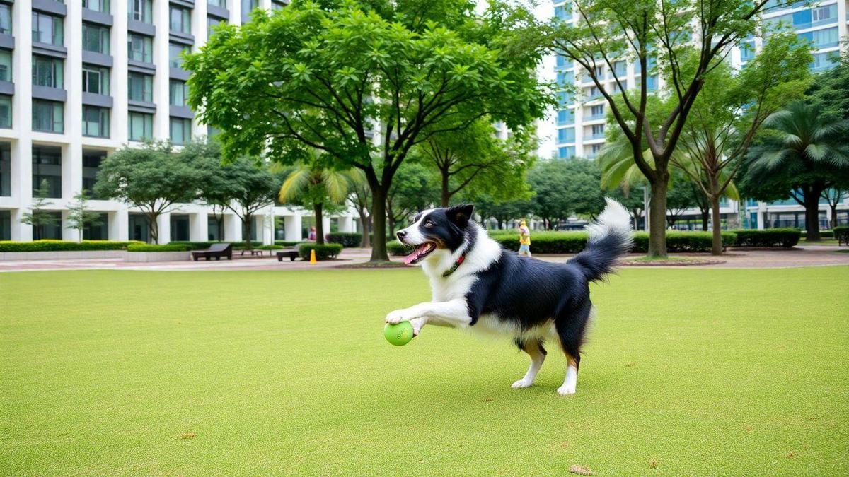 Exercícios Essenciais para Border Collie Urbanos