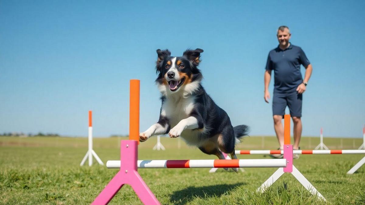 Habilidades Incríveis do Border Collie em Agilidade