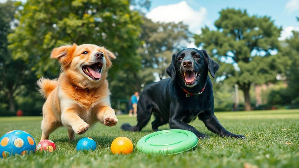 Importância das Brincadeiras Interativas para a Saúde Mental dos Cães