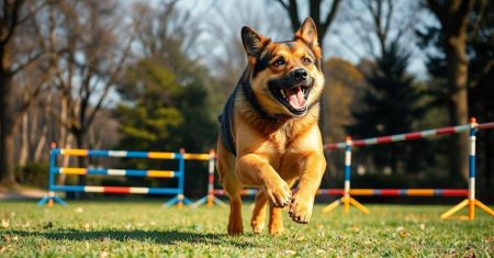 Importância do Agility para cães tímidos
