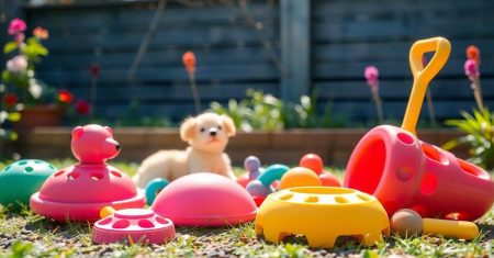 Influência das cores na escolha de brinquedos para cães