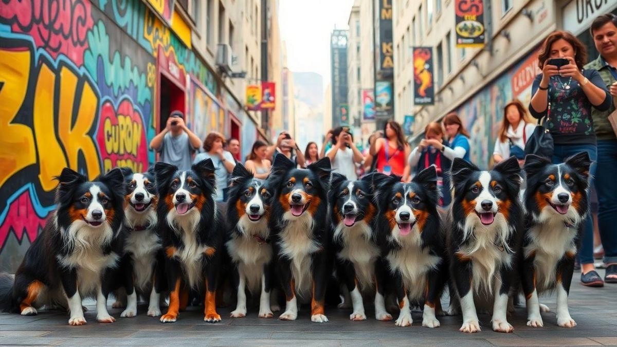 O Impacto dos Border Collies Famosos na Cultura Pop