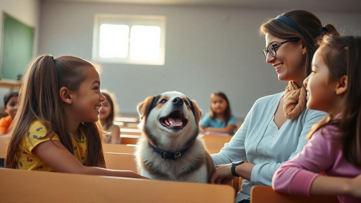 O Papel dos Cães de Terapia na Educação