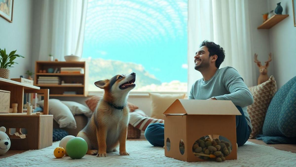 O que é enriquecimento comportamental para cães?