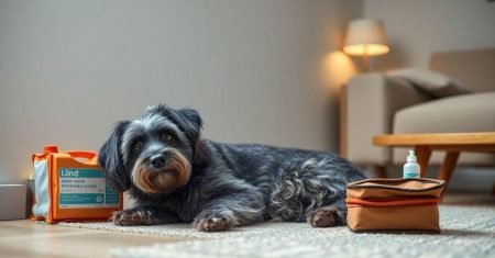 Primeiros socorros para cães idosos com saúde frágil