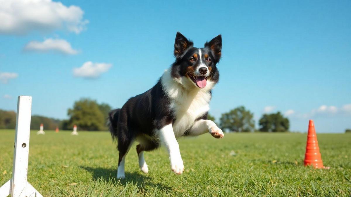 Saúde e Bem-Estar do Border Collie na Agilidade