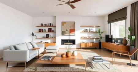 Tamanho ideal de prateleiras para ambientes organizados