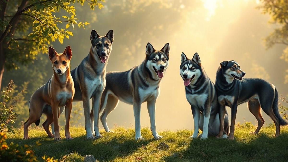 A Evolução dos Cães e suas Raças Antigas