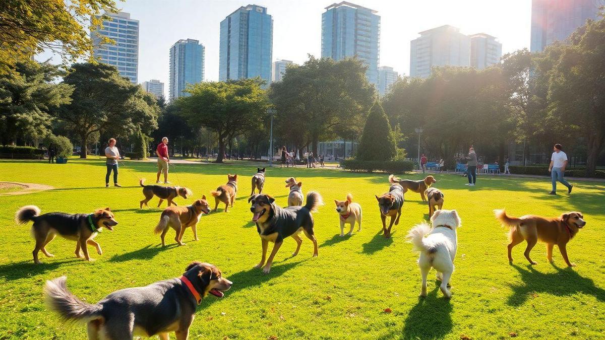 A Importância da Socialização de Cães em Ambientes Urbanos