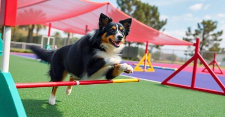 Adestramento de Border Collies em Agility Famosos