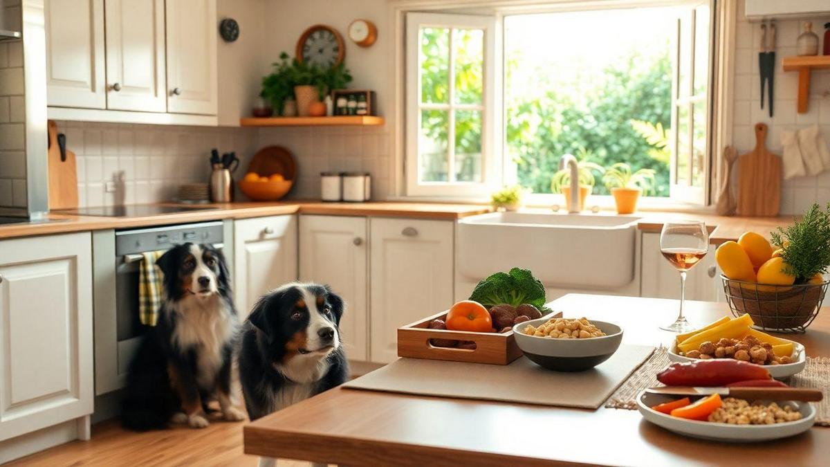 Alimentação Personalizada para Border Collies Idosos