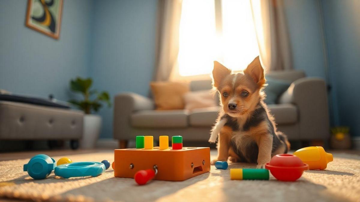 Benefícios dos Jogos de Desafio Mental para Cães Pequenos
