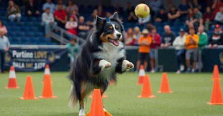 Características da Raça Border Collie em Competições