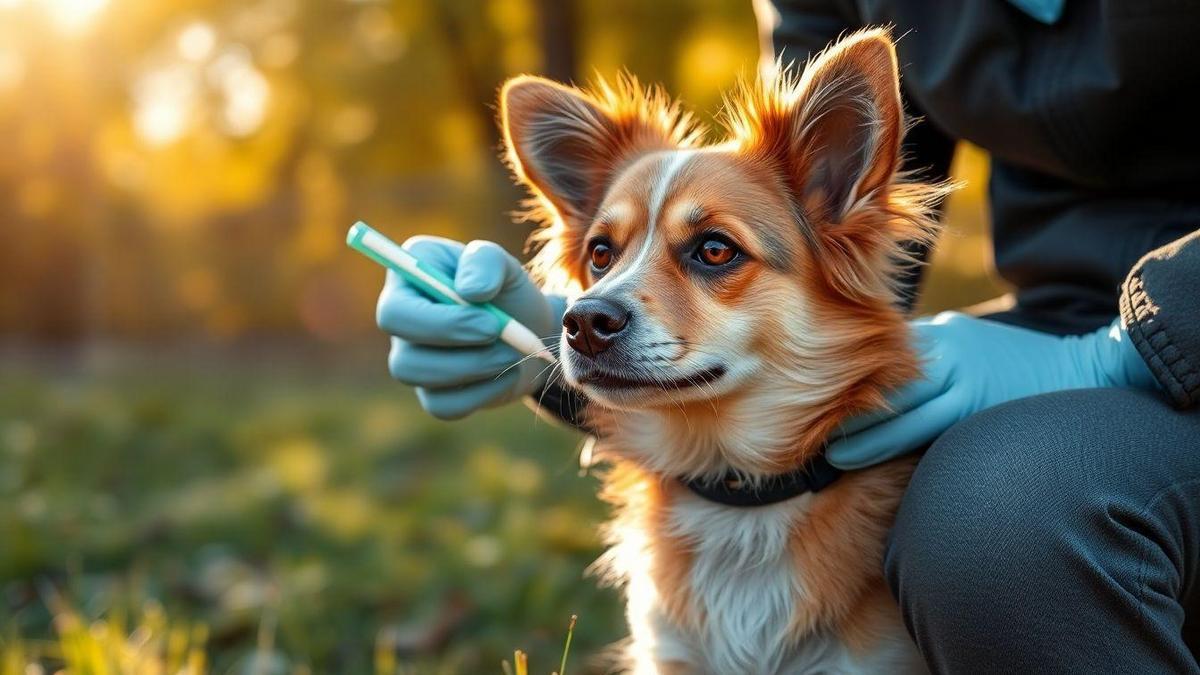 controle de parasitas sazonal para cães e cuidados com a pelagem