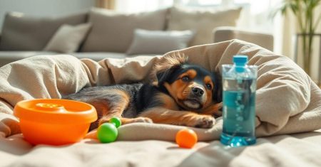 Cuidados essenciais para cães idosos felizes