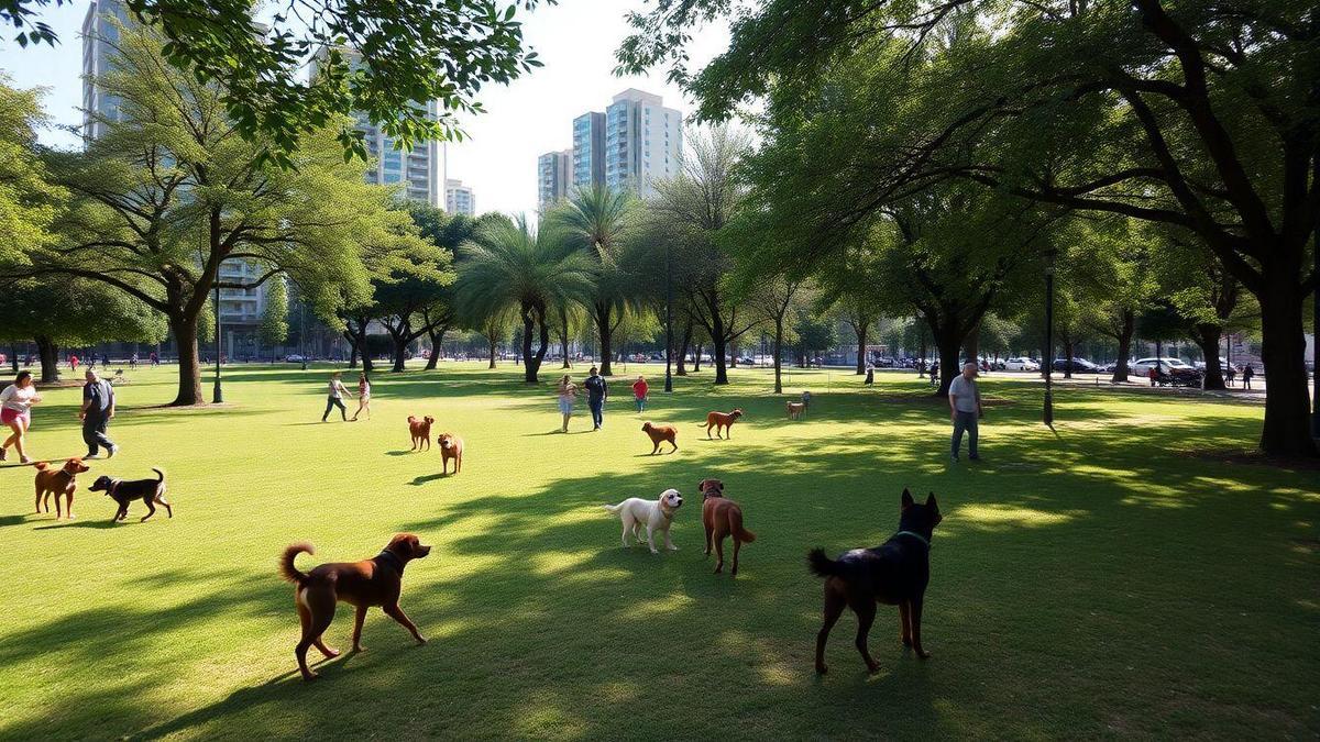 Entretenimento canino urbano: Mantendo seu cão feliz