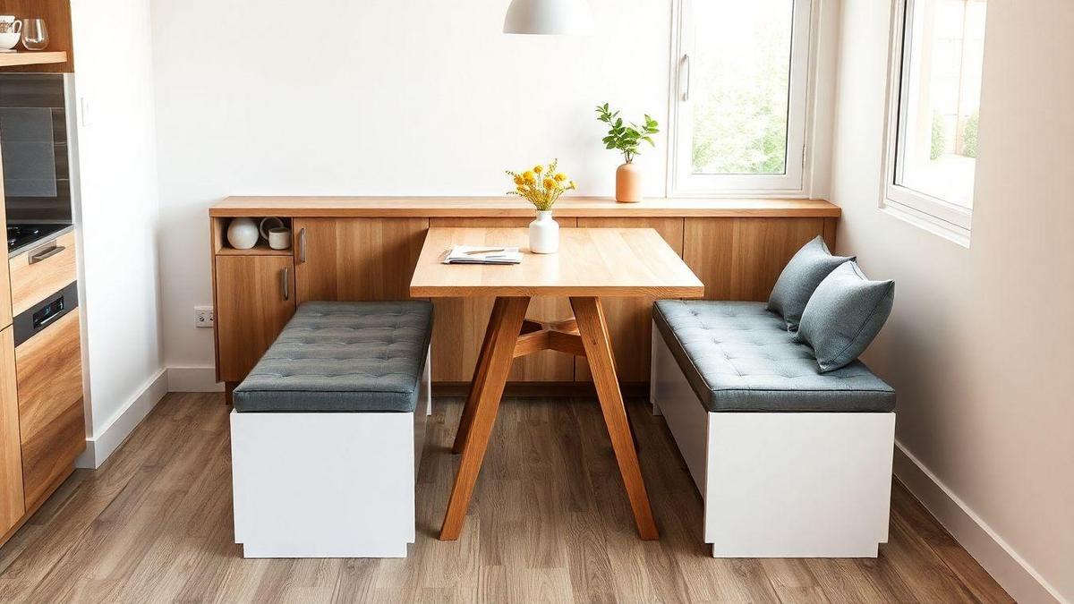 Escolha mesa dobrável multifuncional para sua cozinha e móveis compactos e multifuncionais