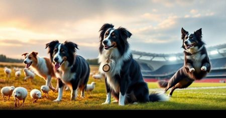 Evolução da Raça Border Collie nas Competições
