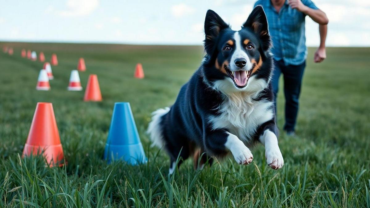 Exercícios Essenciais para Border Collies em Competição