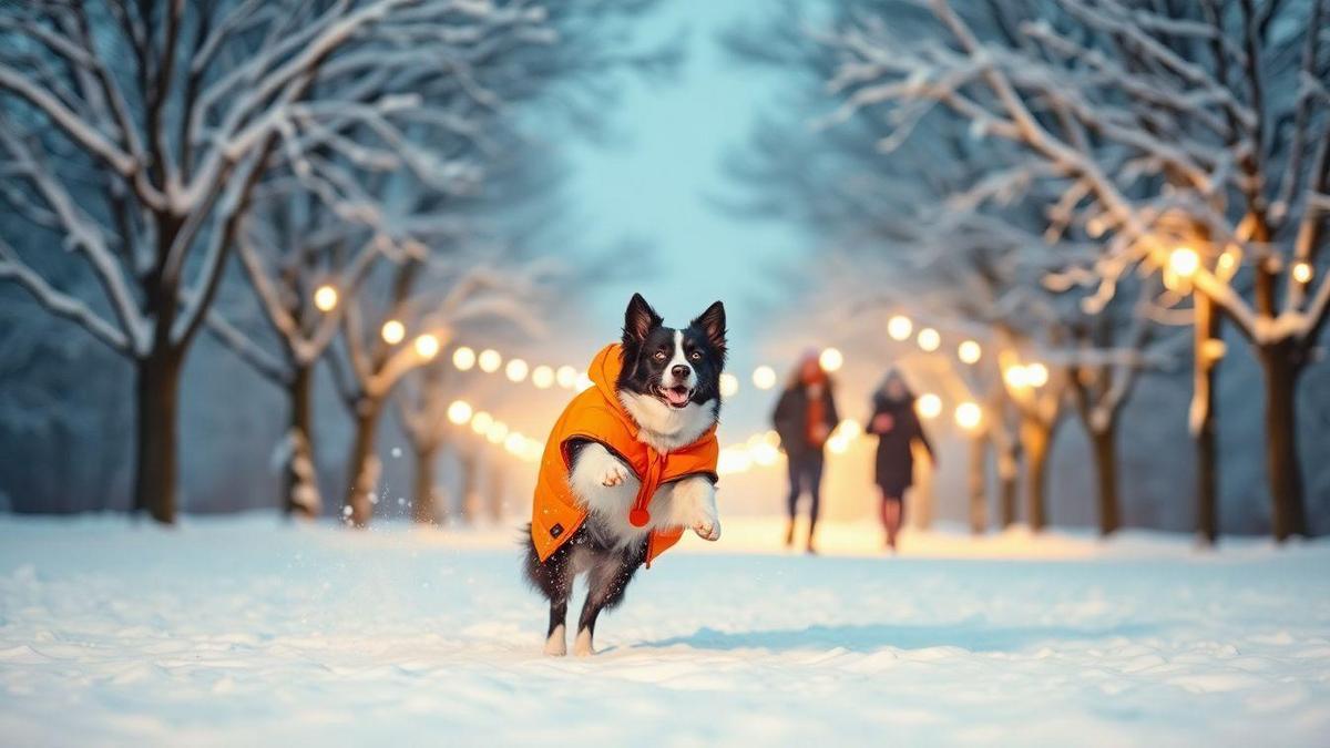 Importância dos Equipamentos de Proteção para Border Collie no Inverno