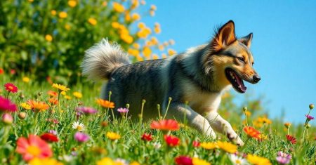 Influência das cores na agilidade canina