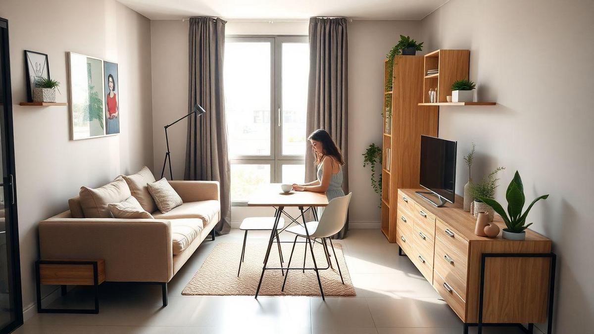 Materiais e qualidade: como escolher móveis multifuncionais para apartamento pequeno duráveis para seu lar