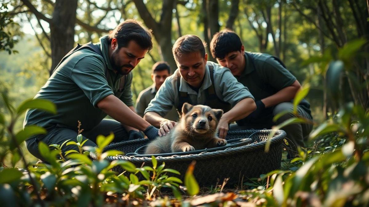 O que são histórias incríveis de resgates animais em situações extremas