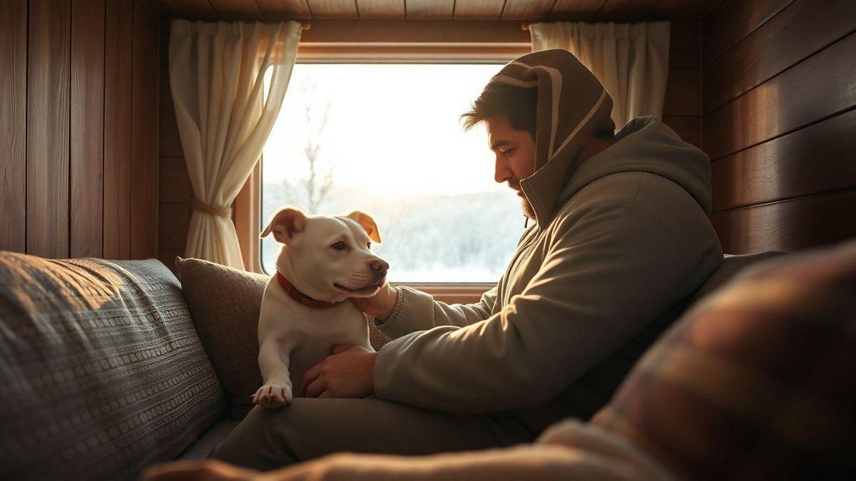 Roupas e cobertores para cães e proteção contra hipotermia em cães