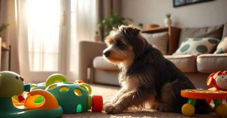 Técnicas de enriquecimento mental para cães seniores