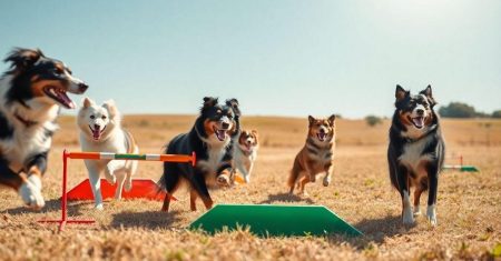 Treinamento de Border Collies para esportes caninos