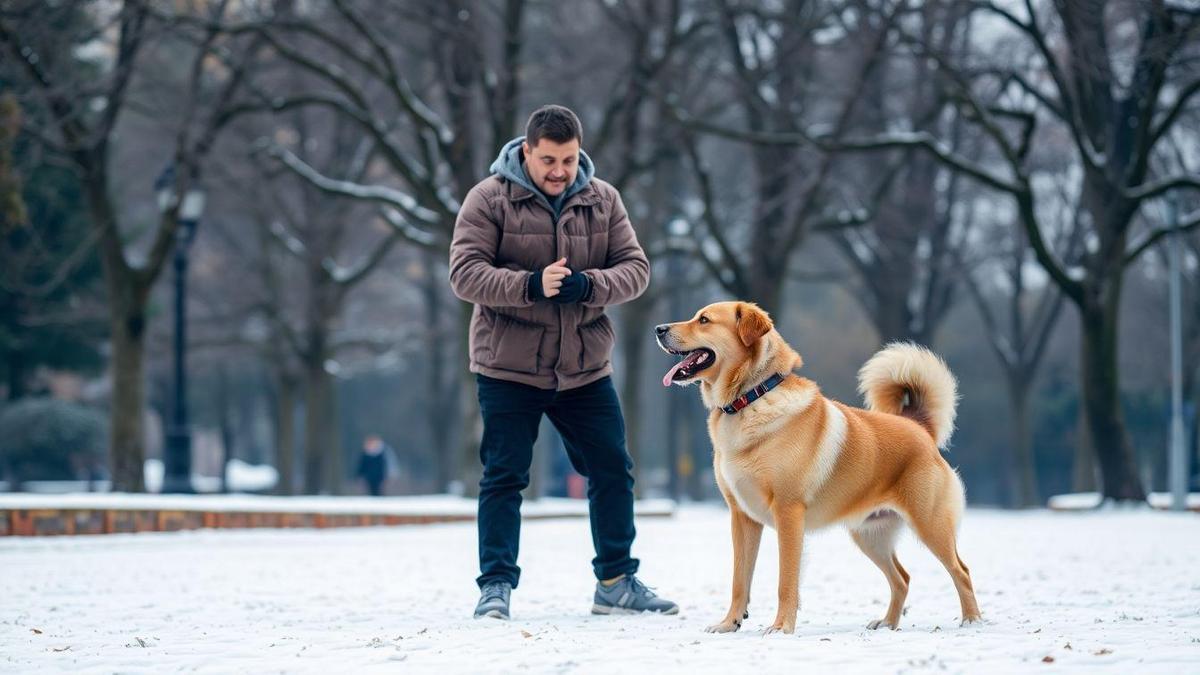 Treino de Obediência no Inverno: Importância e Dicas