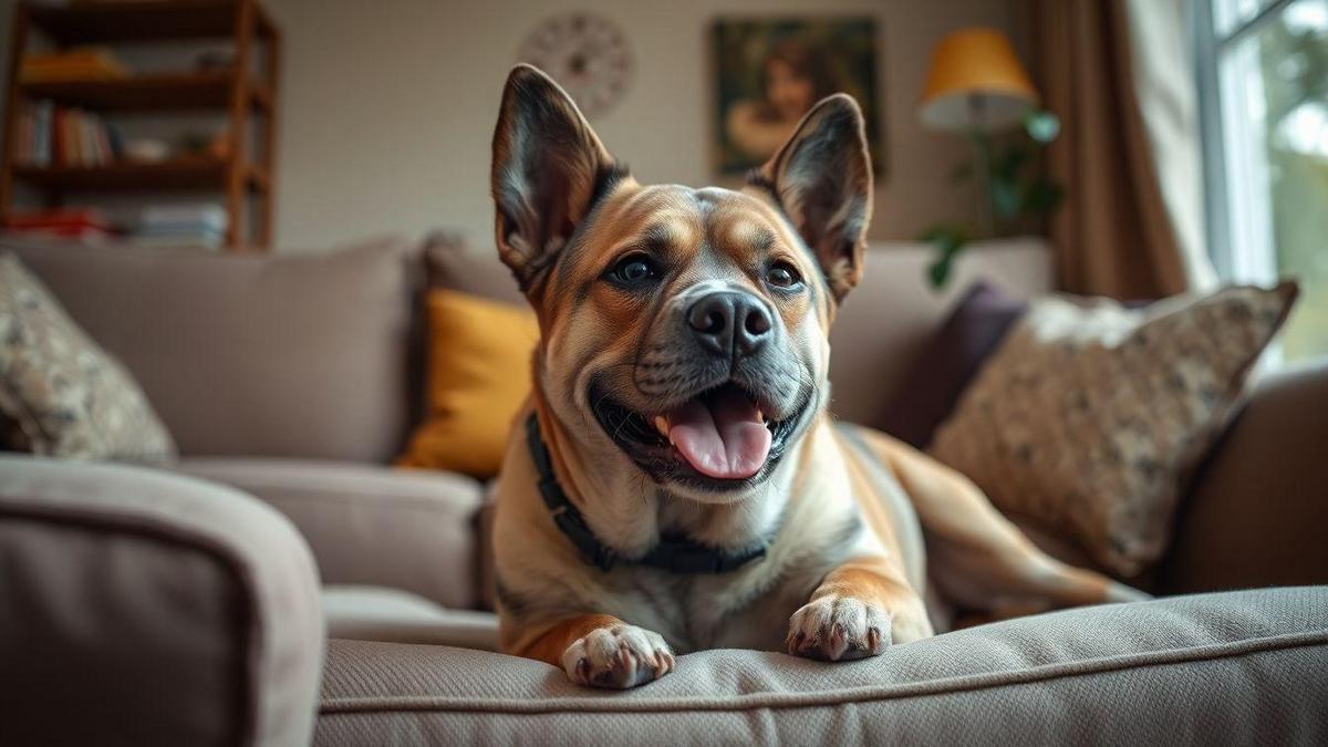 Adaptação de brinquedos para cães idosos para brincadeiras seguras