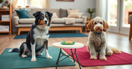 Adestramento positivo para Border Collie Poodle latidos