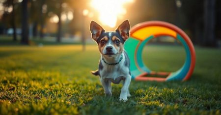 Agility como terapia para cães tímidos