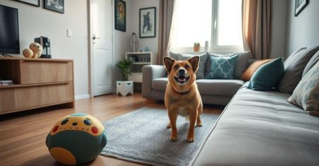 Atividades recomendadas para cães em espaços pequenos