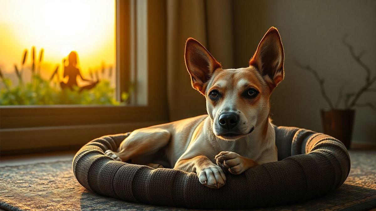 Benefícios da meditação para a saúde mental de pets idosos: redução do estresse e bem-estar
