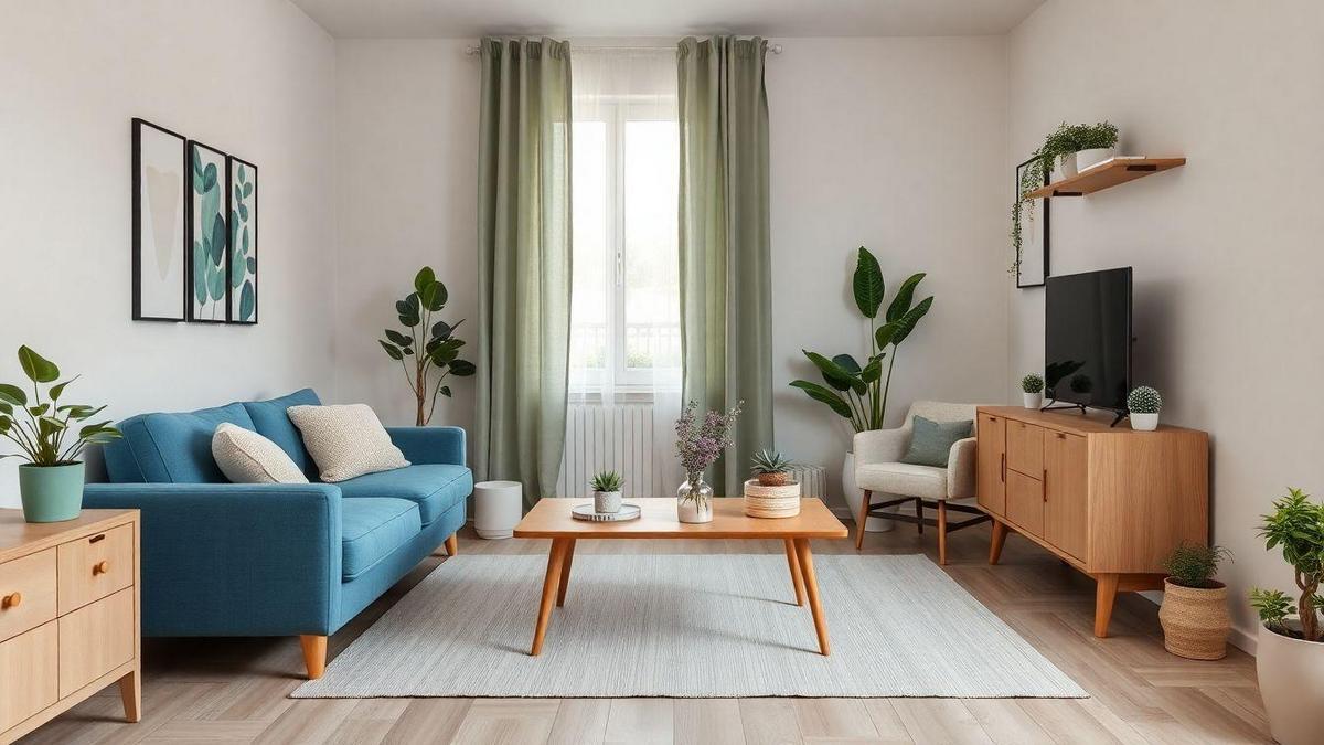 Brinquedos interativos com cores calmantes para apartamentos pequenos