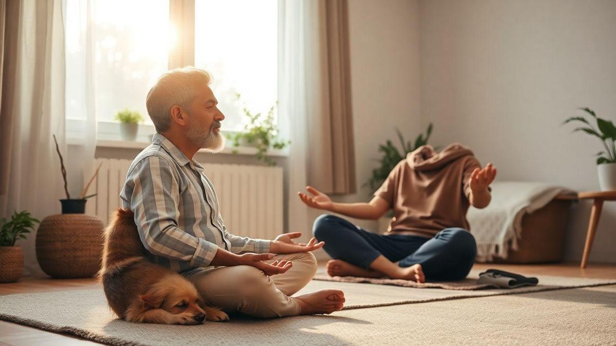Como começar meditação para pets idosos agora: passos simples e seguros