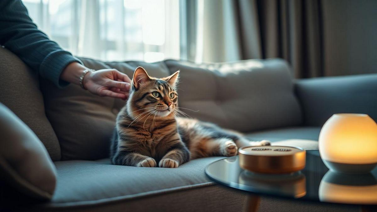 Como os Protocolos de dessensibilização para ansiedade de separação usando feromônios sintéticos em gatos de apartamento podem ajudar seu gato