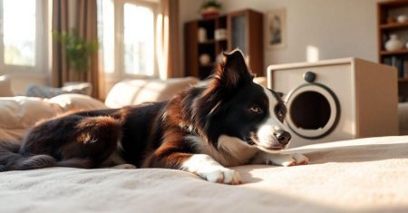 Como reduzir ansiedade de separação Border Collie