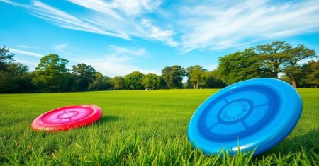 Condições ideais para frisbee com discos macios