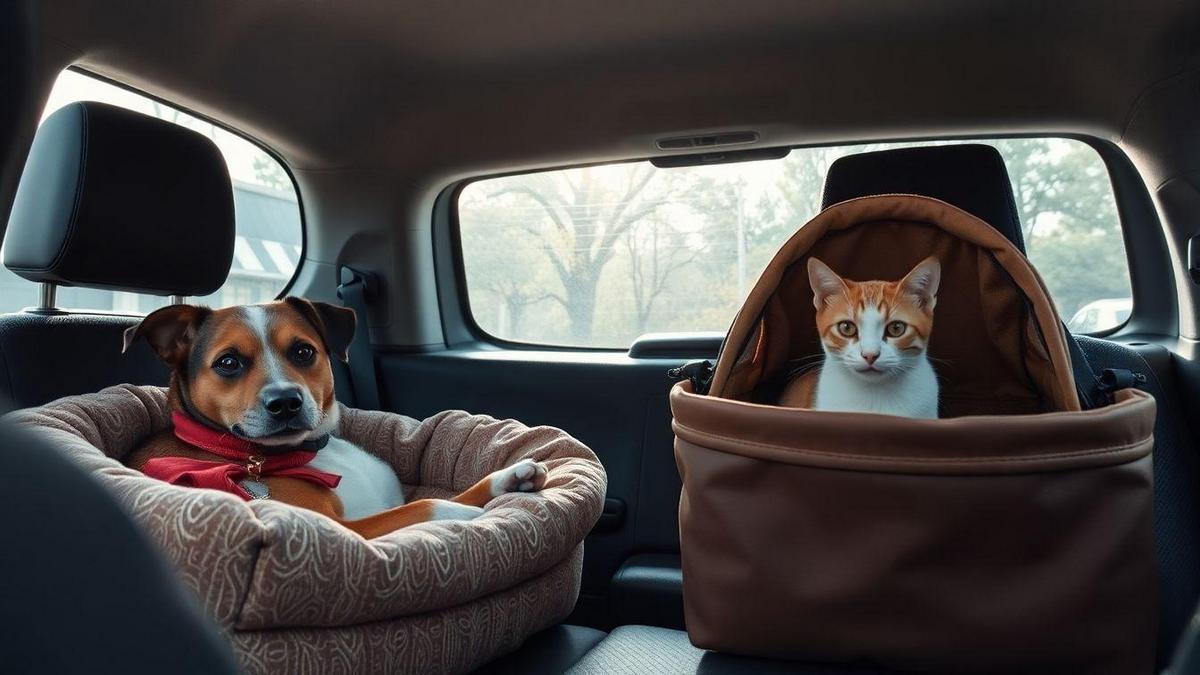 Dicas para aliviar o medo em pets durante viagens