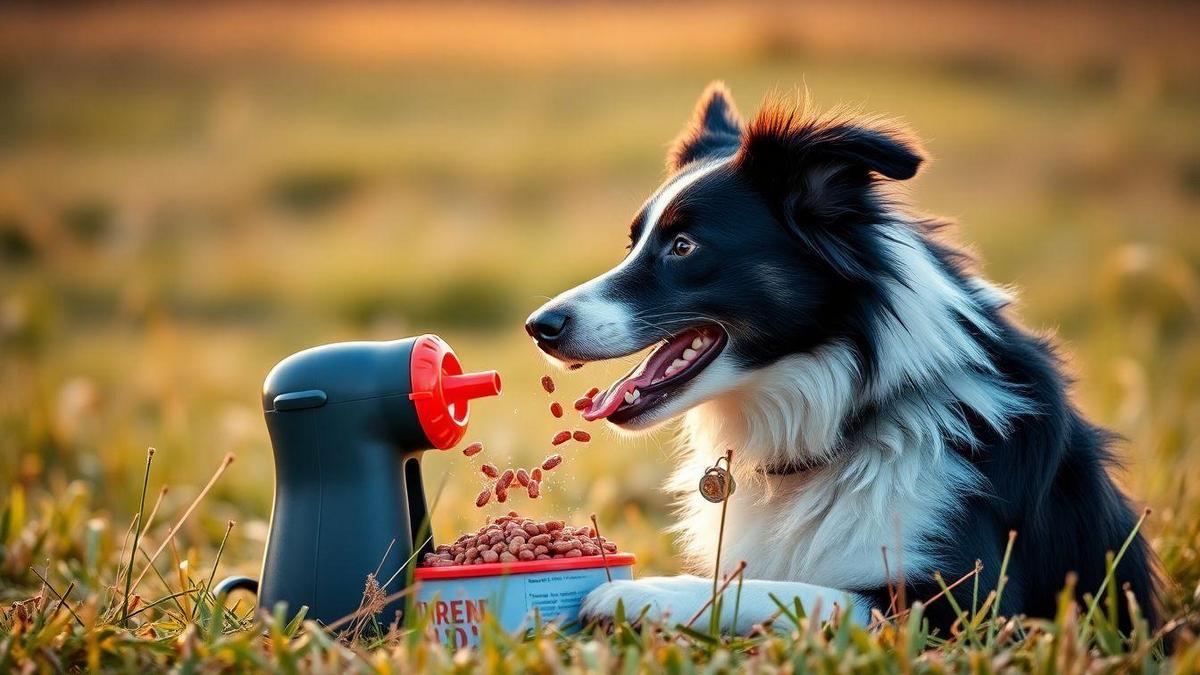 Enriquecimento mental Border Collie