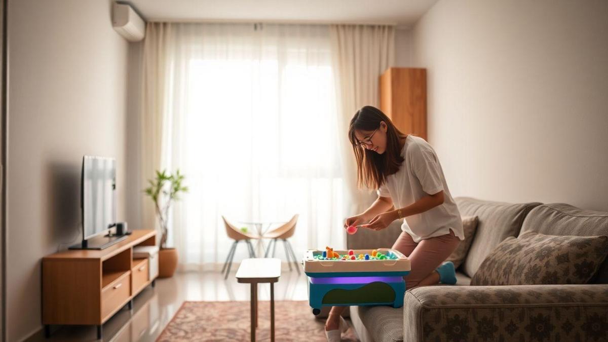 Escolha dos brinquedos interativos ideais para apartamentos