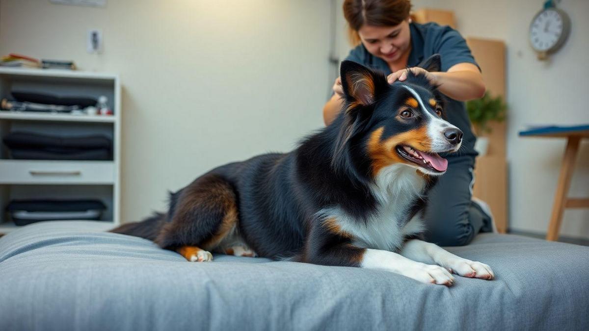 Exercícios de baixo impacto para Border Collie e fisioterapia para Border Collie