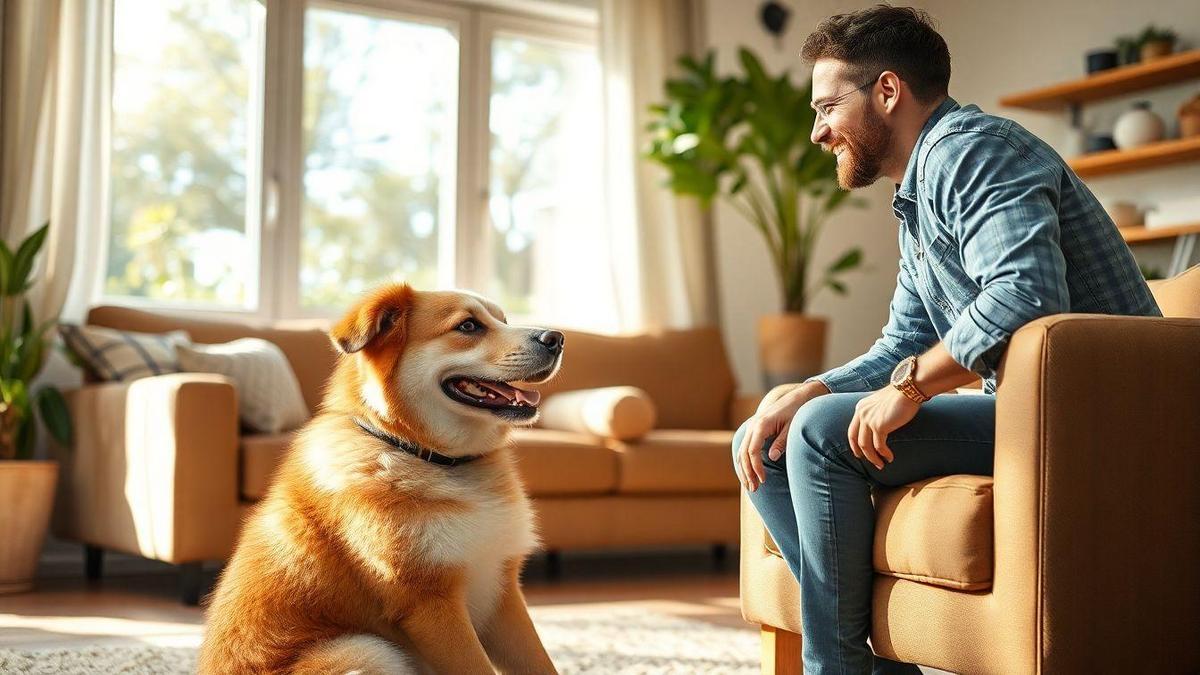Interação social cão-humano: benefícios da socialização para a rotina e visitas